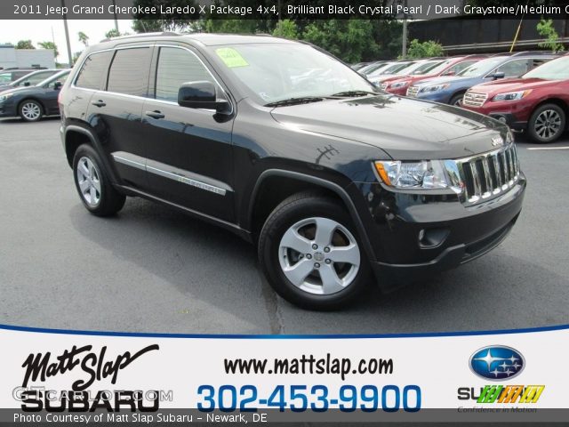 2011 Jeep Grand Cherokee Laredo X Package 4x4 in Brilliant Black Crystal Pearl