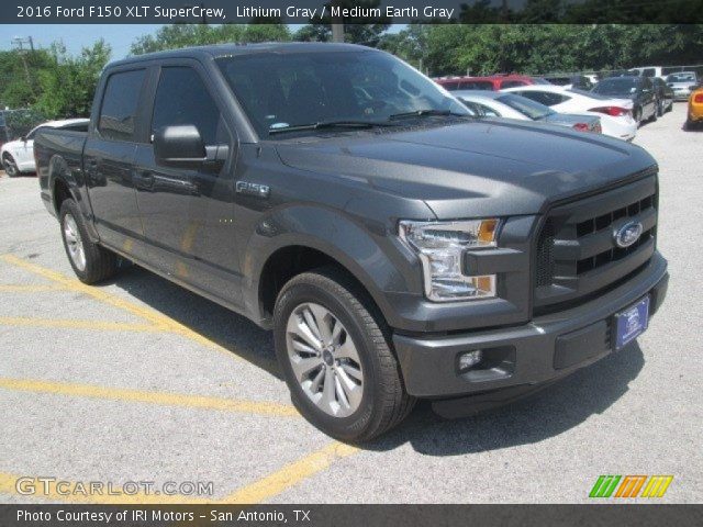 2016 Ford F150 XLT SuperCrew in Lithium Gray