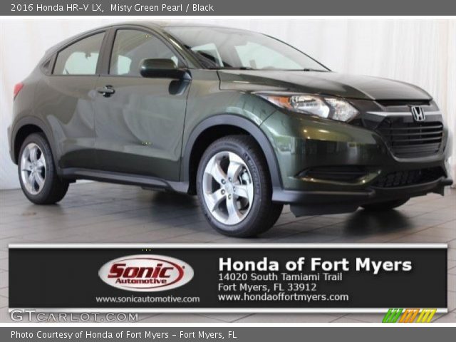 2016 Honda HR-V LX in Misty Green Pearl