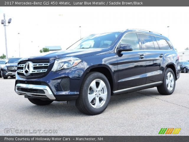 2017 Mercedes-Benz GLS 450 4Matic in Lunar Blue Metallic