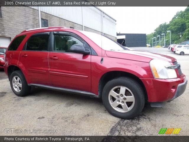 2005 Chevrolet Equinox LT AWD in Salsa Red Metallic