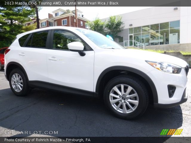 2013 Mazda CX-5 Touring AWD in Crystal White Pearl Mica