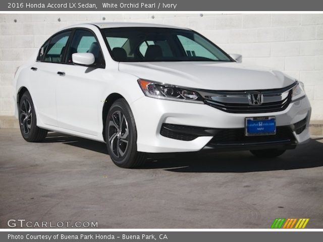 2016 Honda Accord LX Sedan in White Orchid Pearl