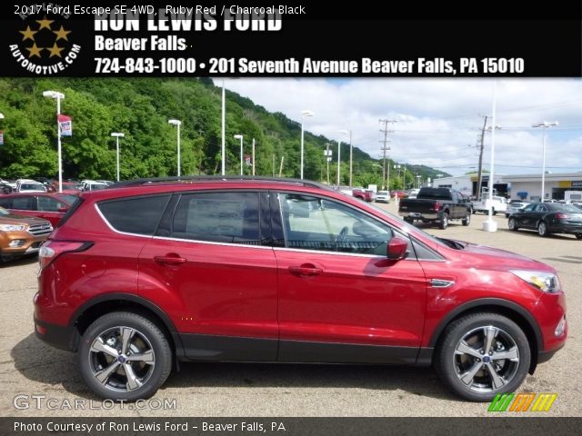 2017 Ford Escape SE 4WD in Ruby Red