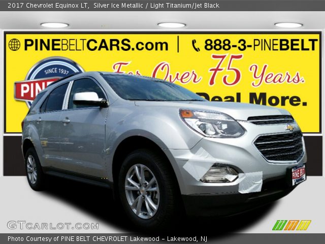 2017 Chevrolet Equinox LT in Silver Ice Metallic