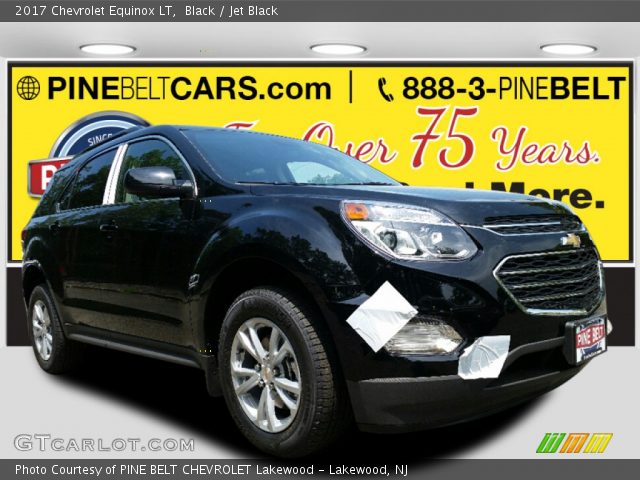 2017 Chevrolet Equinox LT in Black