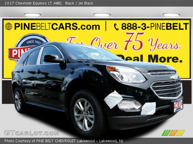 2017 Chevrolet Equinox LT AWD in Black