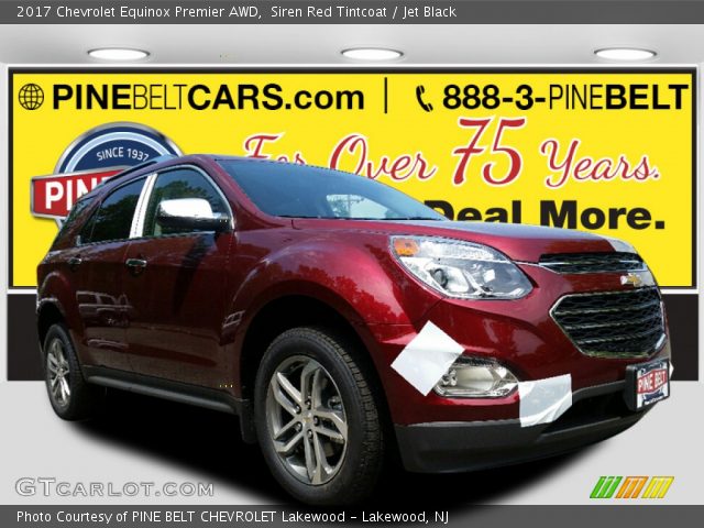 2017 Chevrolet Equinox Premier AWD in Siren Red Tintcoat