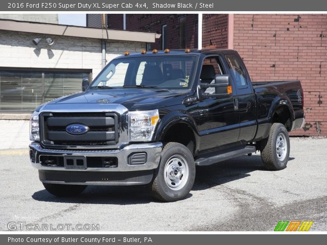 2016 Ford F250 Super Duty XL Super Cab 4x4 in Shadow Black
