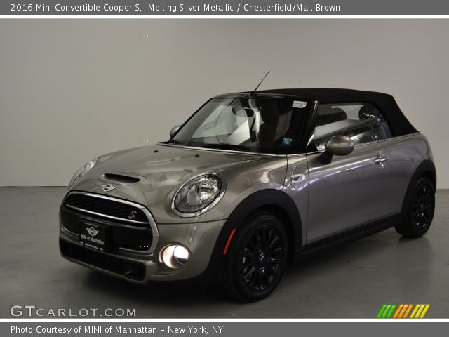 2016 Mini Convertible Cooper S in Melting Silver Metallic