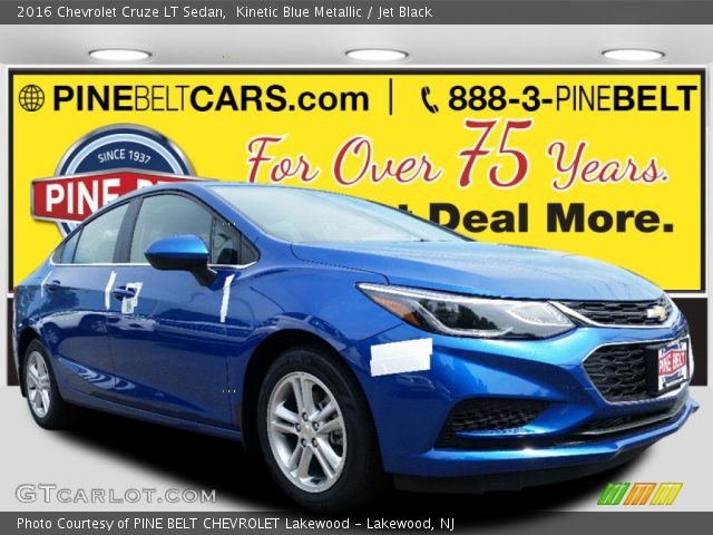2016 Chevrolet Cruze LT Sedan in Kinetic Blue Metallic