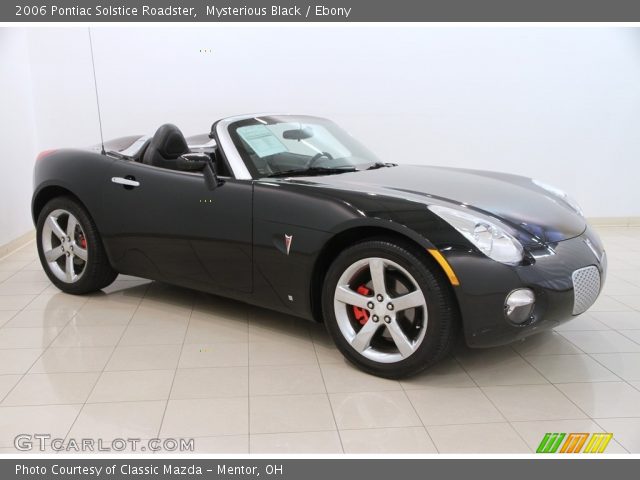 2006 Pontiac Solstice Roadster in Mysterious Black