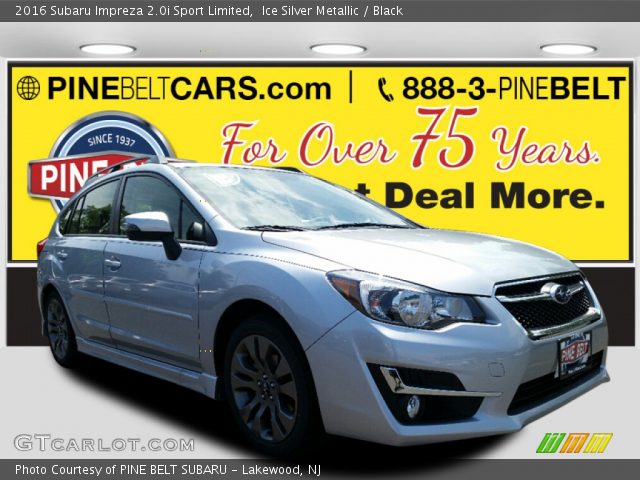 2016 Subaru Impreza 2.0i Sport Limited in Ice Silver Metallic