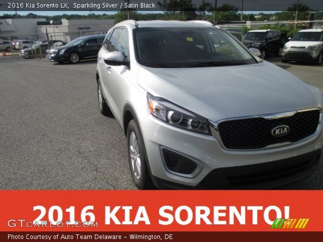 2016 Kia Sorento LX in Sparkling Silver
