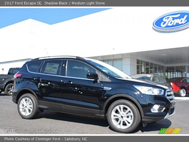 2017 Ford Escape SE in Shadow Black