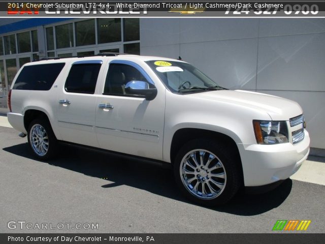 2014 Chevrolet Suburban LTZ 4x4 in White Diamond Tricoat