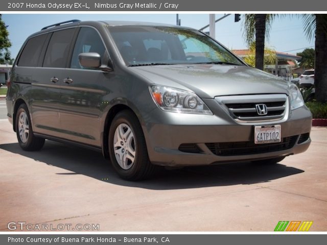 2007 Honda Odyssey EX-L in Nimbus Gray Metallic