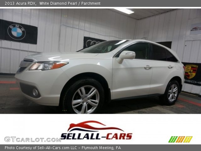 2013 Acura RDX  in White Diamond Pearl