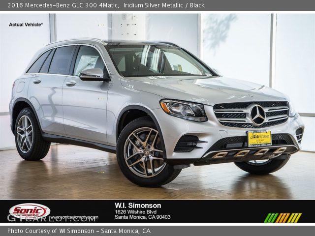 2016 Mercedes-Benz GLC 300 4Matic in Iridium Silver Metallic