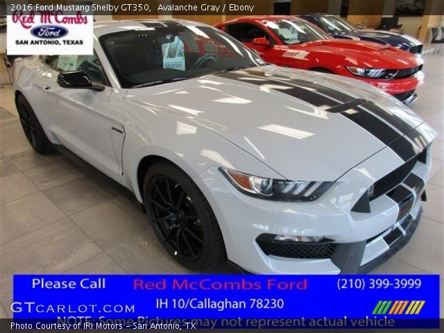 2016 Ford Mustang Shelby GT350 in Avalanche Gray