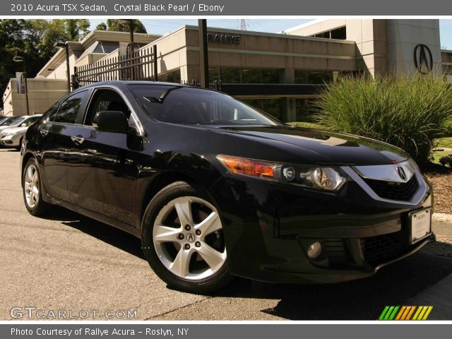 2010 Acura TSX Sedan in Crystal Black Pearl