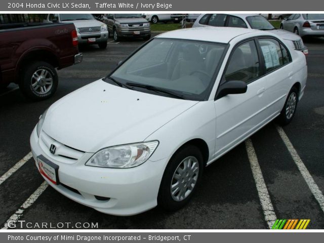 2004 Honda Civic LX Sedan in Taffeta White