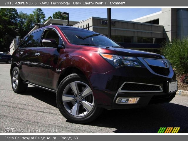 2013 Acura MDX SH-AWD Technology in Dark Cherry Pearl