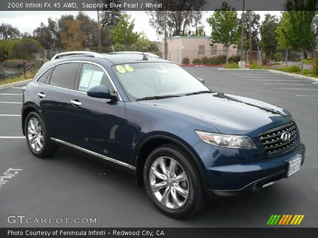 2006 Infiniti FX 45 AWD in Sapphire Blue Pearl