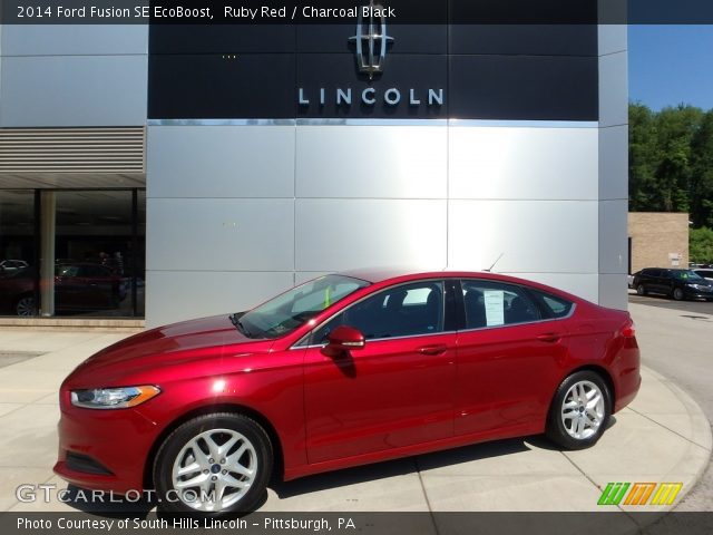 2014 Ford Fusion SE EcoBoost in Ruby Red