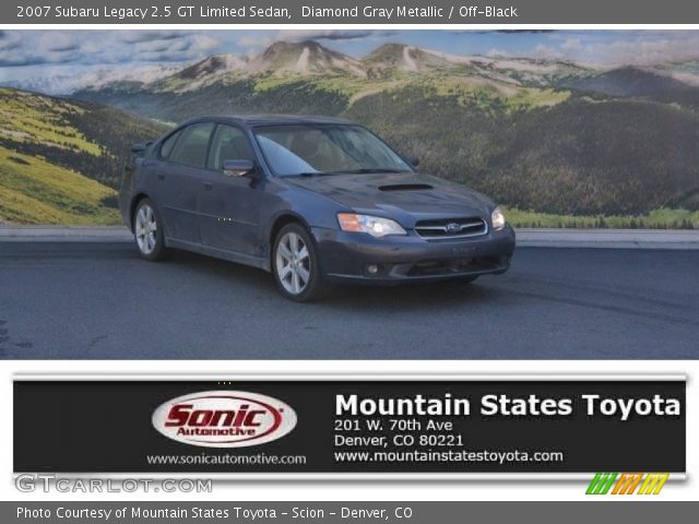 2007 Subaru Legacy 2.5 GT Limited Sedan in Diamond Gray Metallic
