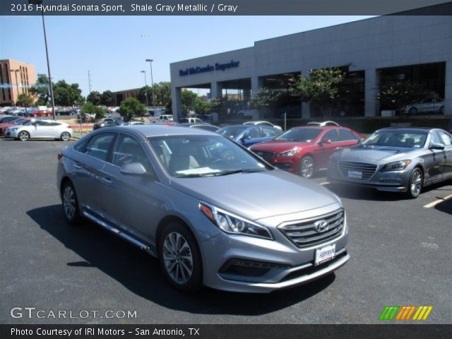 2016 Hyundai Sonata Sport in Shale Gray Metallic
