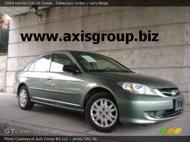 2004 Honda Civic LX Sedan in Galapagos Green