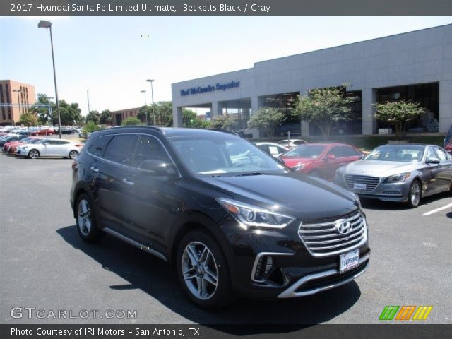2017 Hyundai Santa Fe Limited Ultimate in Becketts Black
