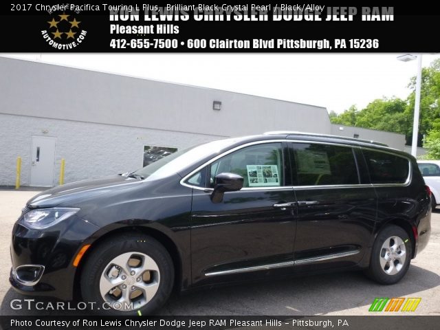 2017 Chrysler Pacifica Touring L Plus in Brilliant Black Crystal Pearl