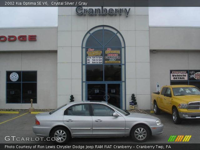 2002 Kia Optima SE V6 in Crystal Silver