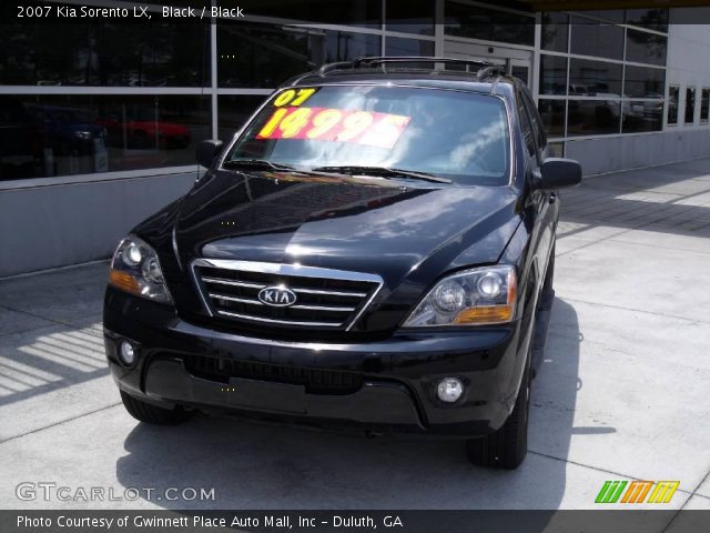 2007 Kia Sorento LX in Black