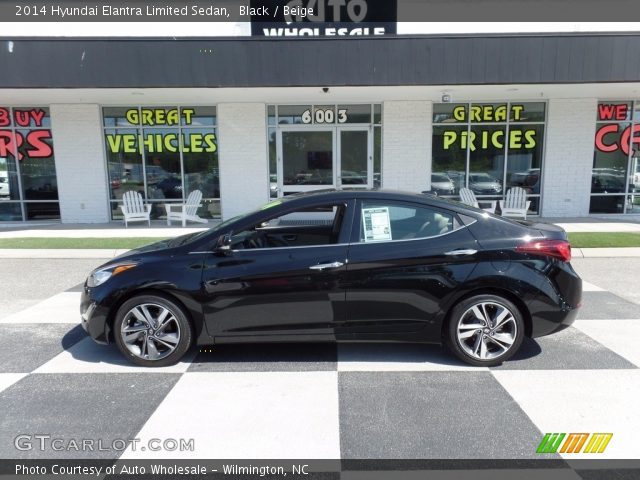 2014 Hyundai Elantra Limited Sedan in Black