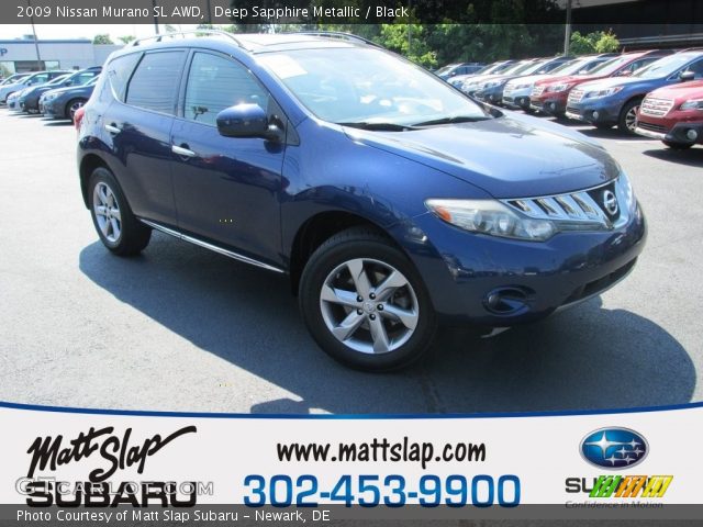 2009 Nissan Murano SL AWD in Deep Sapphire Metallic