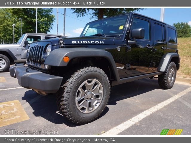 2016 Jeep Wrangler Unlimited Rubicon 4x4 in Black