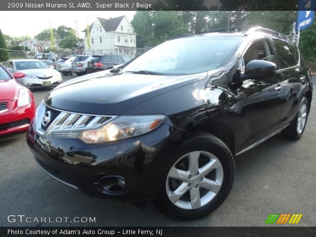 2009 Nissan Murano SL AWD in Super Black