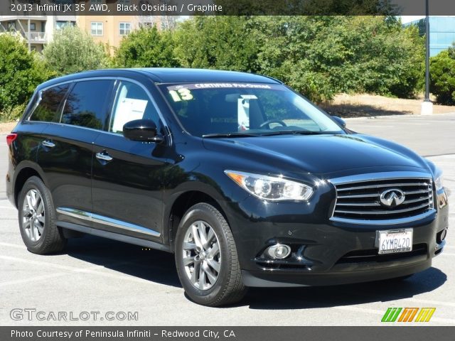 2013 Infiniti JX 35 AWD in Black Obsidian