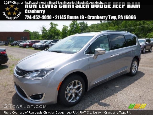 2017 Chrysler Pacifica Limited in Billet Silver Metallic