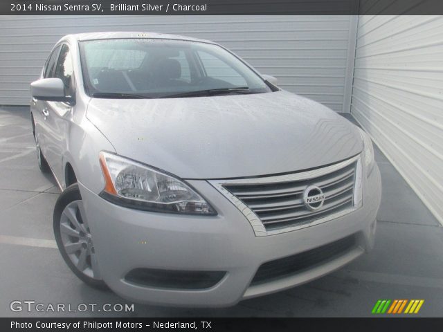 2014 Nissan Sentra SV in Brilliant Silver
