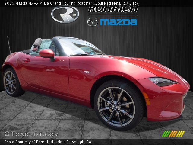 2016 Mazda MX-5 Miata Grand Touring Roadster in Soul Red Metallic