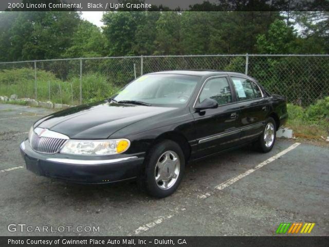 2000 Lincoln Continental  in Black