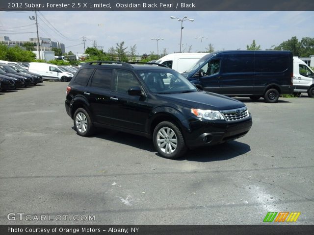 2012 Subaru Forester 2.5 X Limited in Obsidian Black Pearl