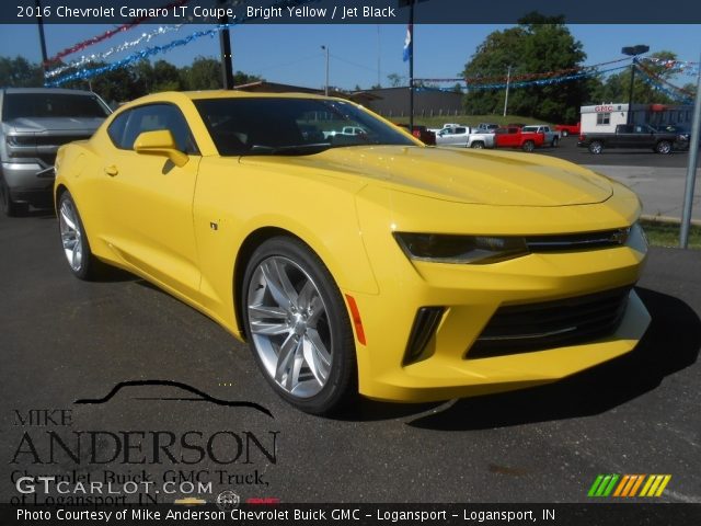 2016 Chevrolet Camaro LT Coupe in Bright Yellow