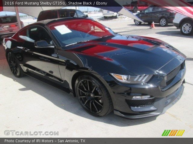 2016 Ford Mustang Shelby GT350 in Shadow Black
