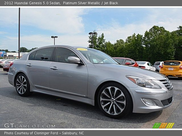 2012 Hyundai Genesis 5.0 Sedan in Platinum Silver Metallic