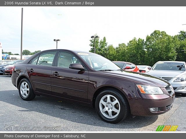 2006 Hyundai Sonata LX V6 in Dark Cinnamon